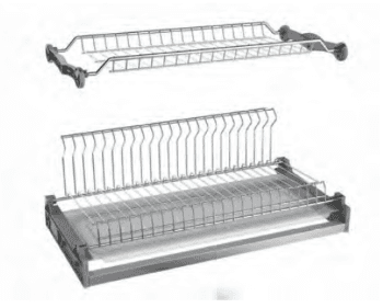 BRD SU05 Сушка TONICA, 800 хром 2 уровня, 1 поддон (снято)