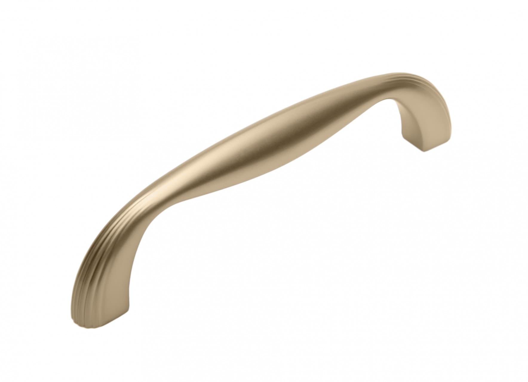 BRD RS198GC.4 ручка-скоба 96мм MAGICA карамельное золото "Anti-tap"