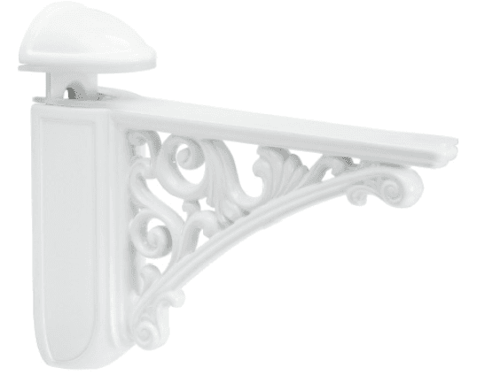 Менсолодержатель, отделка белый глянец SALE