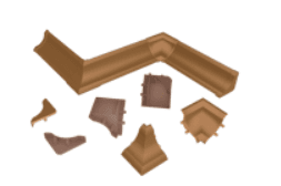 KORNER комплект загл+углы LB-15 Дуб 20-15-4-654