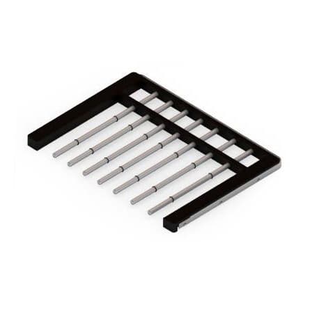 Аристо Выдвижная вешалка для брюк 613*437*33 мм темное дерево/белый GSA 0302/W (снято) SALE