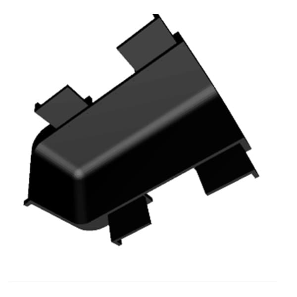 Фурнитекс G-line CN уголок "L" внутренний, черный