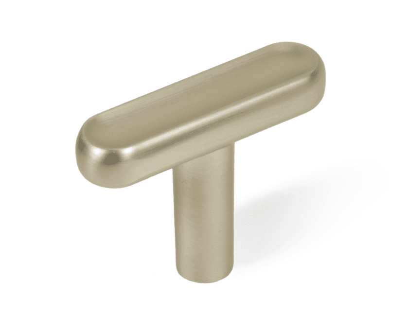 BRD RC330MBSG.4 ручка кнопка VIA матовое браш/ сатиновое золото