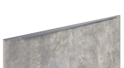 BRD RT109GR.1 ручка торцевая 500мм RAY серый (заказ)