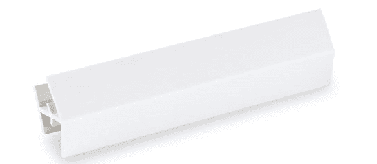 угол 135 H100 белый глянец KORNER