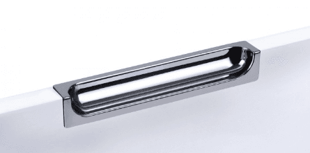 BRD RT020CP.1 ручка торцевая 100 мм EVA Хром полированный (заказ)