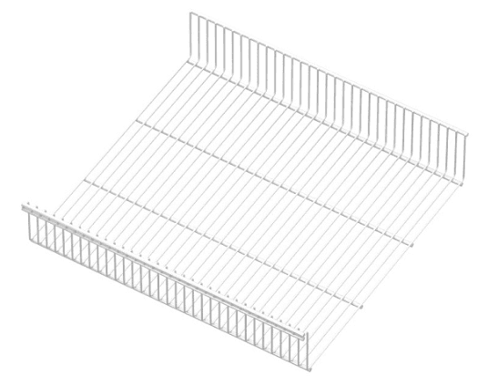 Аристо Полка-корзина серия 460, L=550 БЕЛЫЙ GSA 0335 (снято) SALE