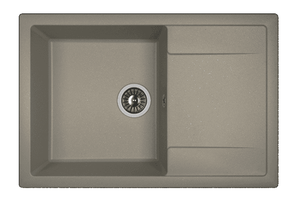 Мойка Dr. Gans Техно 760 прямоугольная с крылом везувий