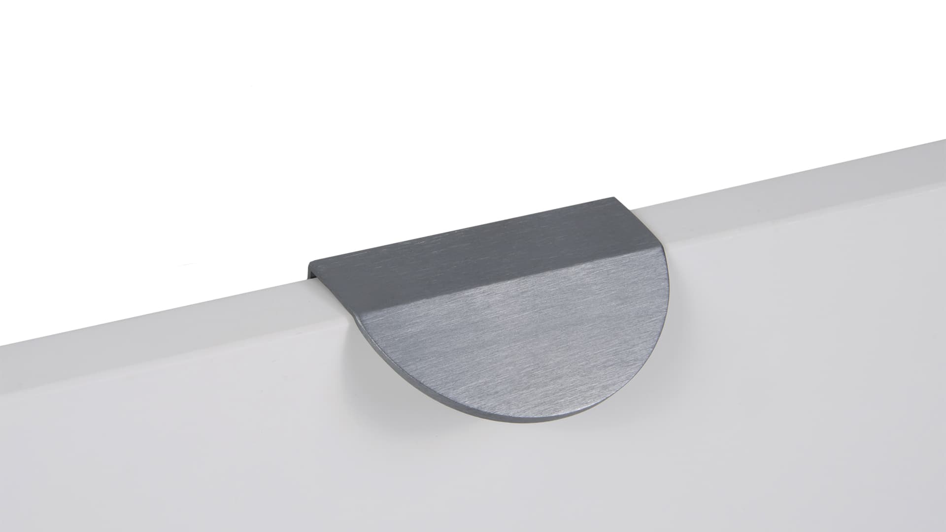 BRD RT012BGR.1/32 ручка торцевая 32 мм VIVA брашированный серый (заказ)