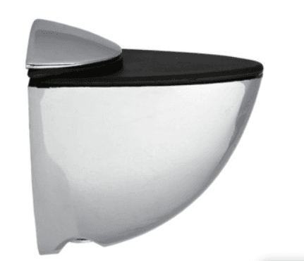 BRD P505CP.2 полкодержатель-пеликан хром (до 12 мм) (снято)