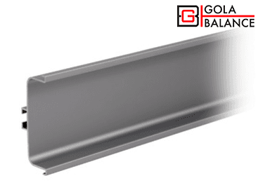 BRD RP050GR.1/000/4100 ручка-профиль С 4100мм GOLA BALANCE графит SALE