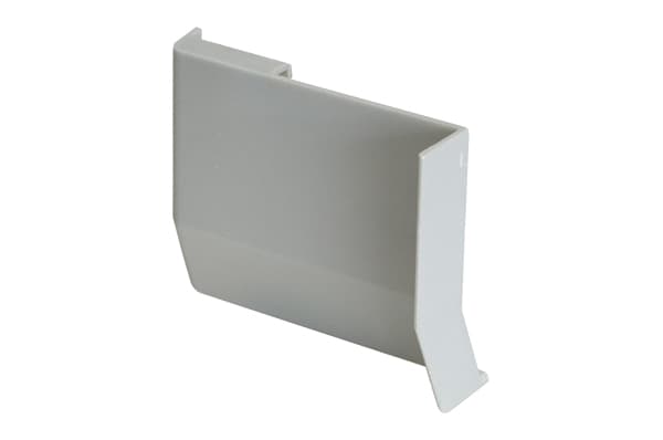 Крышечка декоративная для навесов 701/801 белая, правая (стоп)