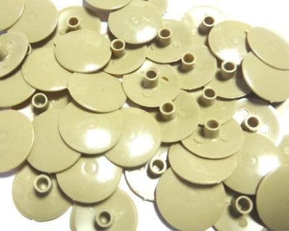 заглушки пластиковые для Эксцентрика d-18 шимо светлый №15 ( кратно 50 шт.)