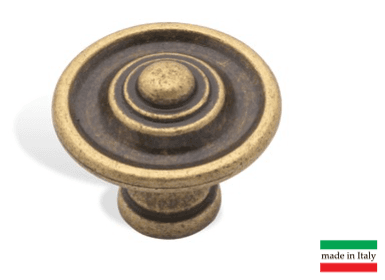 BRD RC530MAB.1ручка кнопка DOLCE LF матовая старинная латунь (заказ)