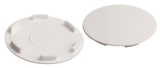 Заглушка для технологических отверстий, белая, D35 мм