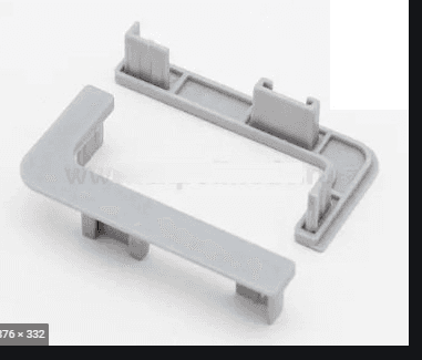 REHAU Л+П заглушка L серая полая пластик 98170 SALE