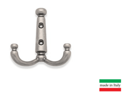 BRD K250AP.6 Крючок DOLCE LF 2-х рожковый старинное олово SALE