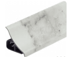 плинтус для столешниц 20*20*3,0 м Мрамор итальянский 1105 MRK120-1384 (Гранит белый)