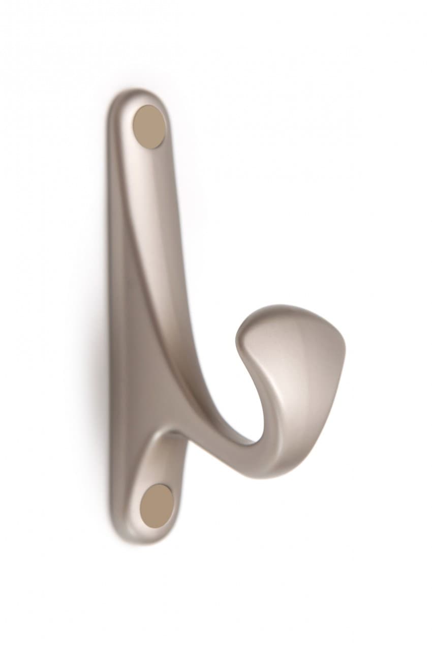 BRD K102SN.2 Крючок LUIS однорожковый матовый никель (снят)